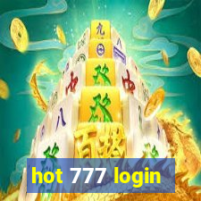 hot 777 login